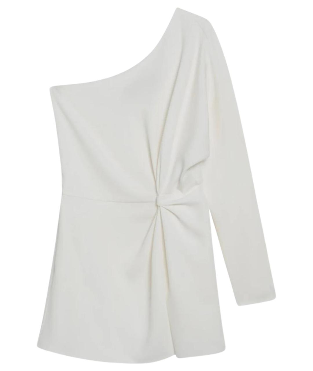 VALENTINO Белая шелковая блузы, фото 1