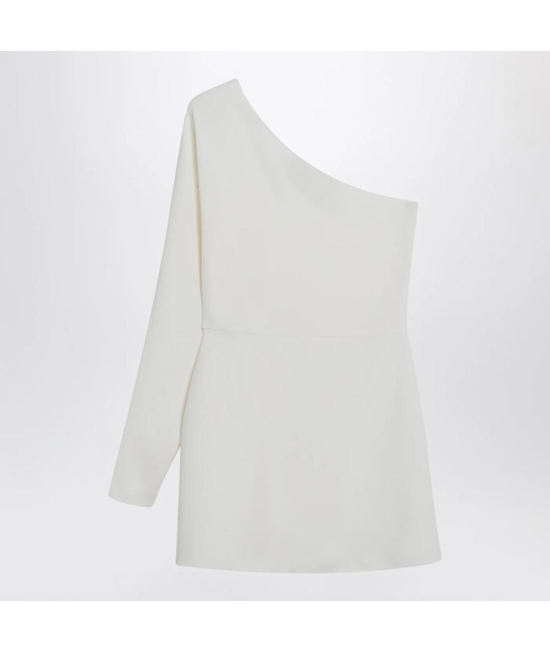 VALENTINO Белая шелковая блузы, фото 2