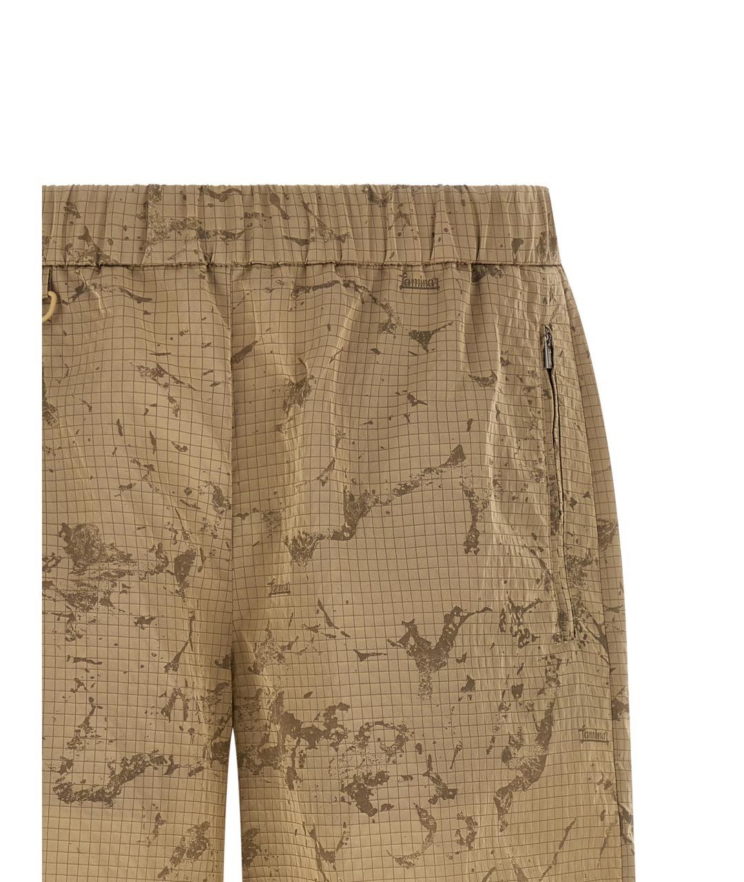 LAMINAR Бежевые полиамидовые шорты, фото 3