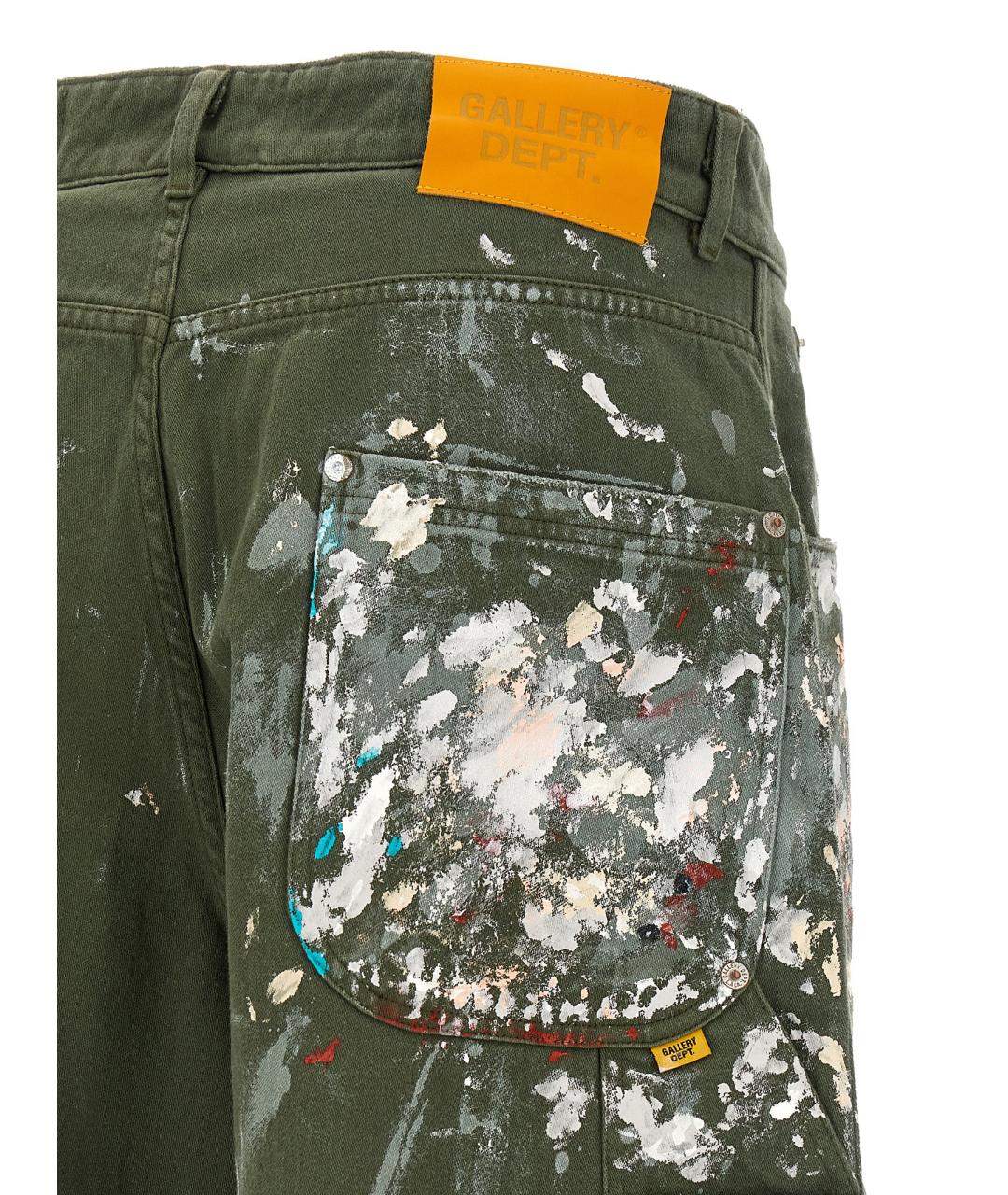 Gallery Dept Зеленые хлопковые шорты, фото 4