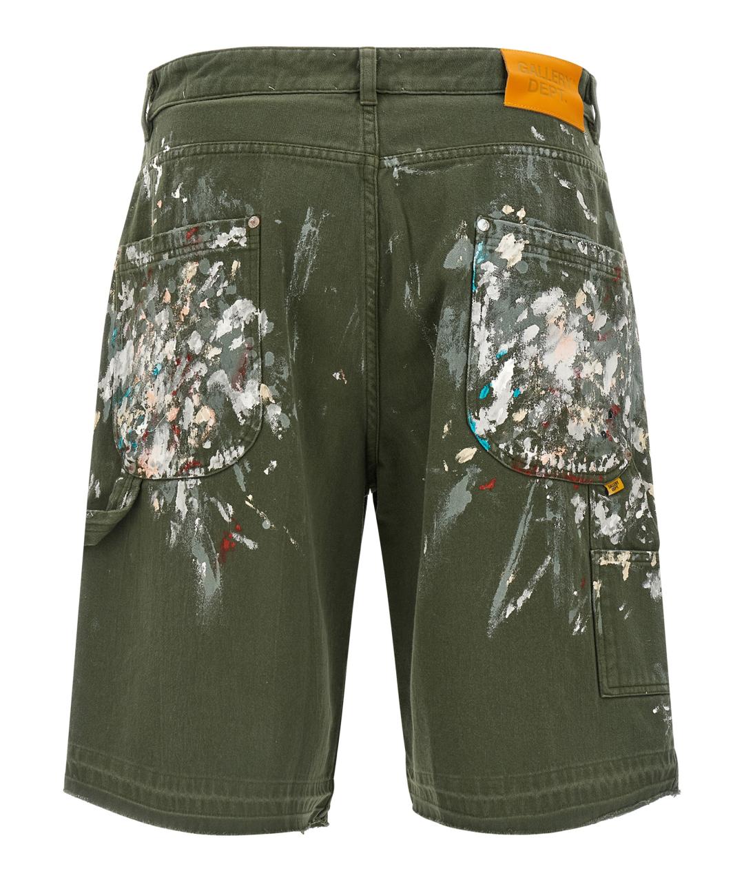 Gallery Dept Зеленые хлопковые шорты, фото 2