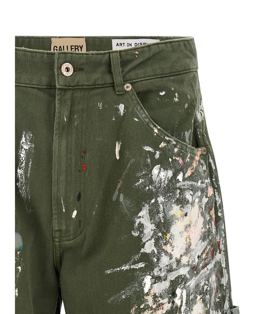 Gallery Dept Зеленые хлопковые шорты, фото 3