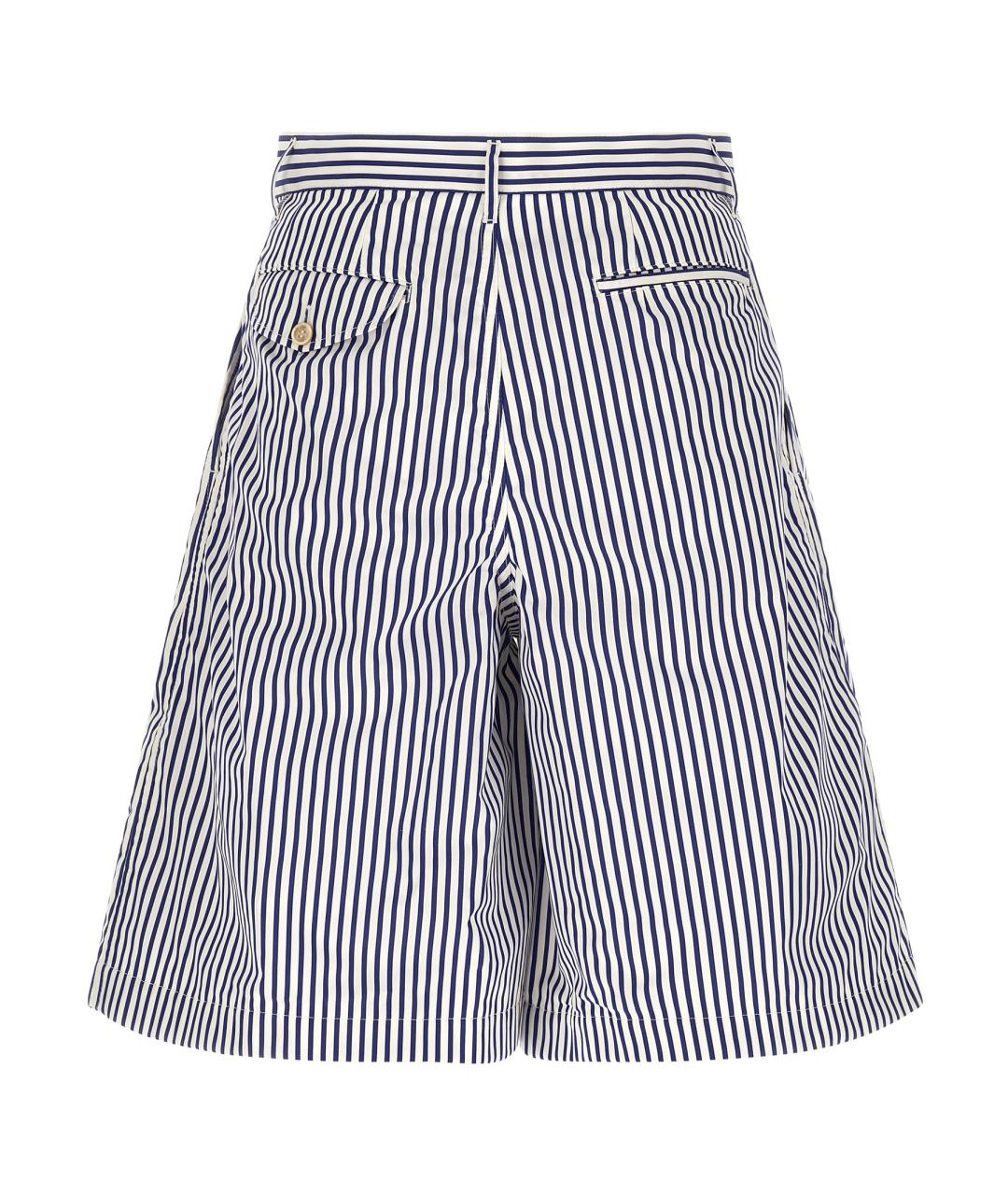 COMME DES GARÇONS SHIRT Мульти хлопковые шорты, фото 2