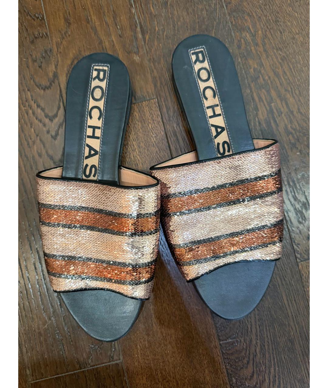 ROCHAS Мульти шлепанцы, фото 3