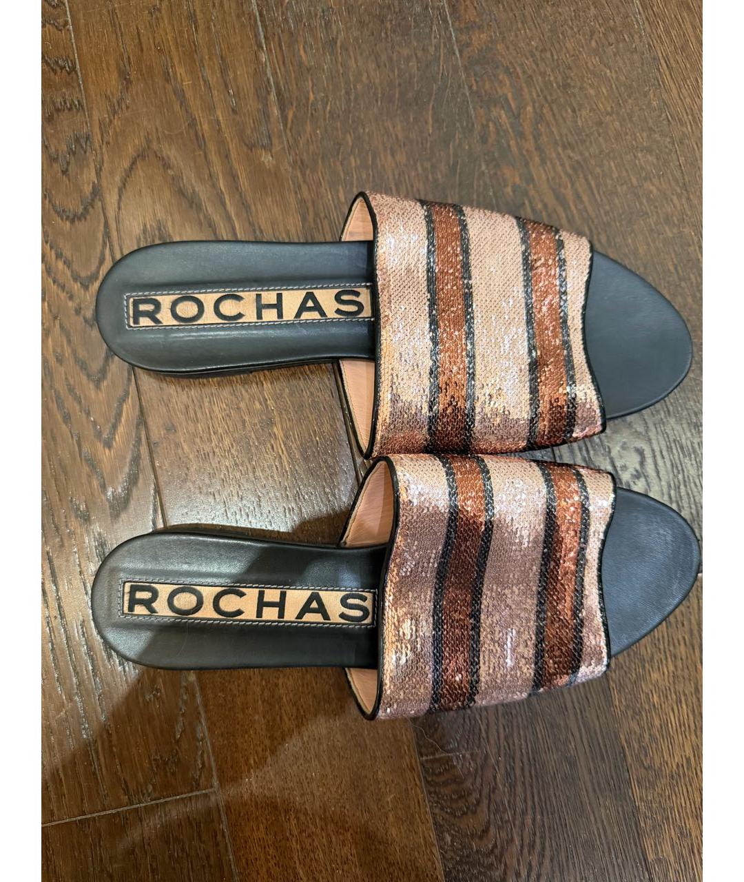 ROCHAS Мульти шлепанцы, фото 4