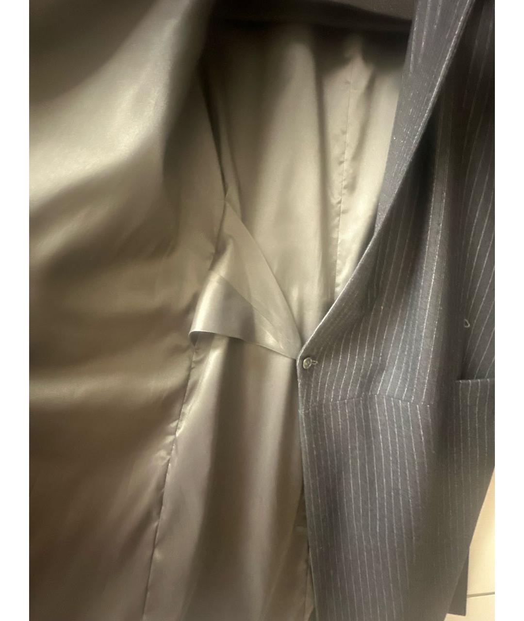 LORENA ANTONIAZZI Антрацитовый шерстяной костюм с брюками, фото 6