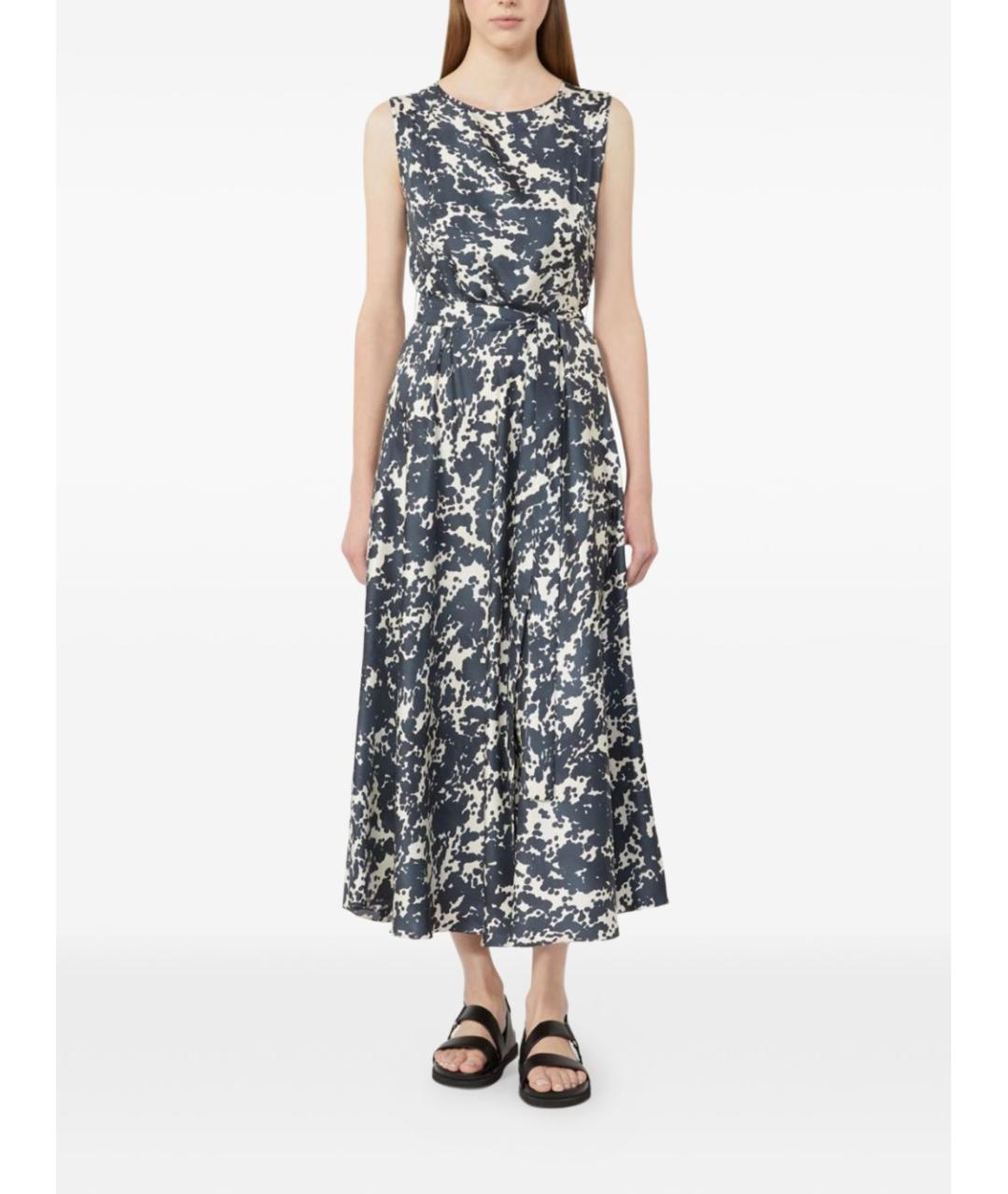 MAX MARA Мульти хлопковое повседневное платье, фото 2