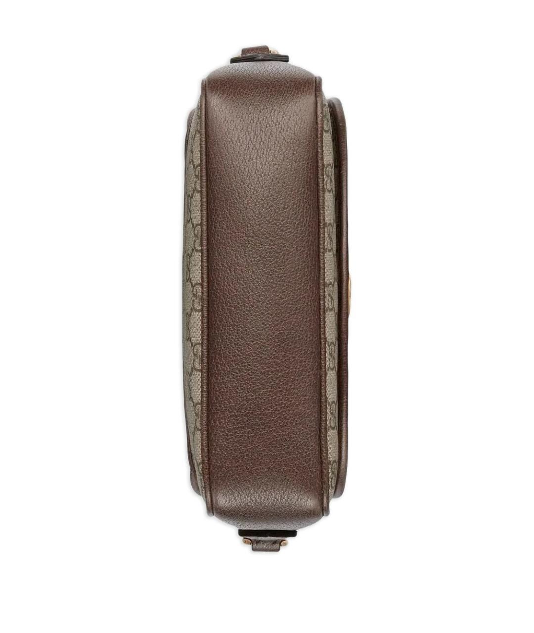 GUCCI Бежевая тканевая сумка через плечо, фото 3