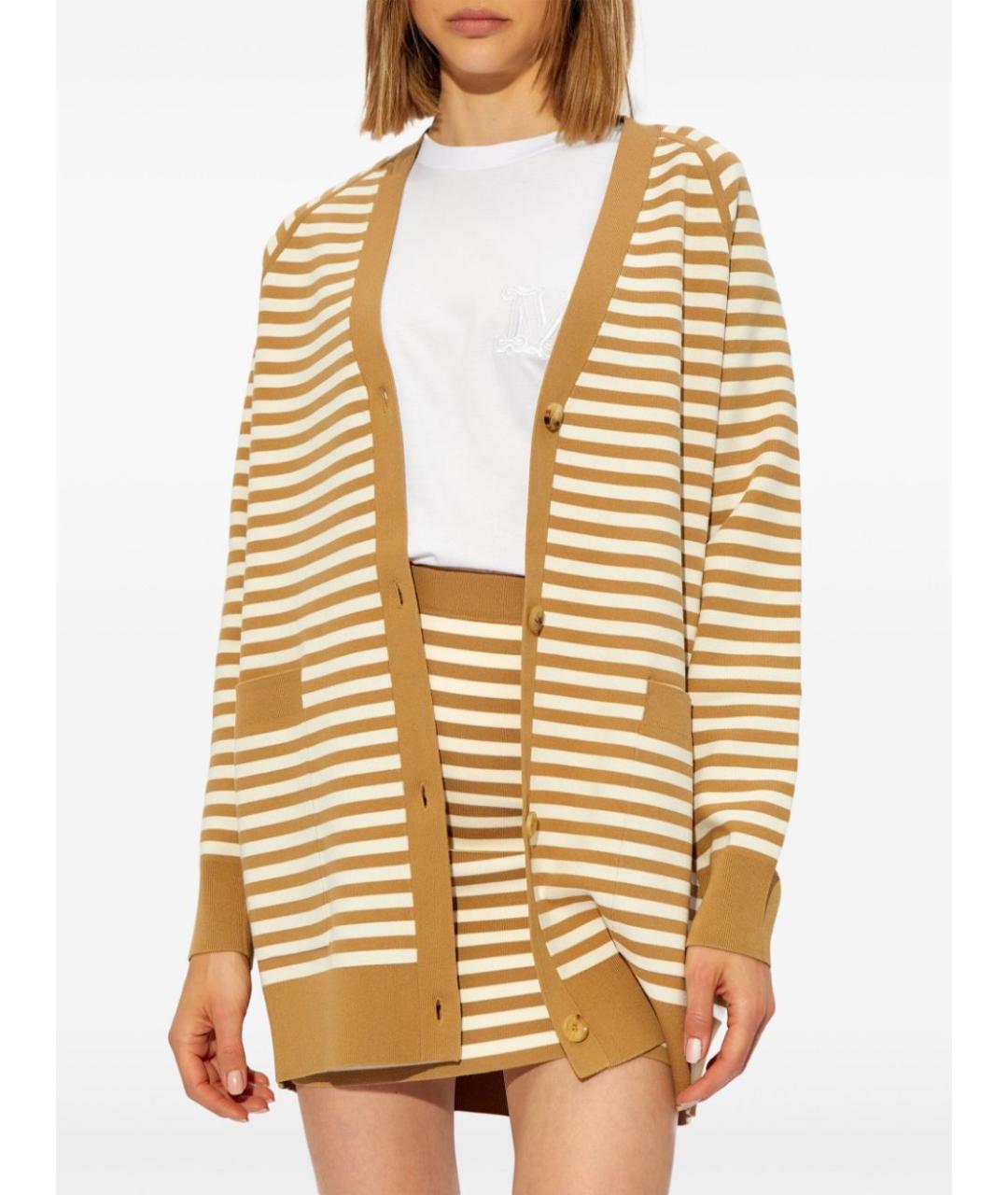 MAX MARA Мульти вискозный кардиган, фото 5