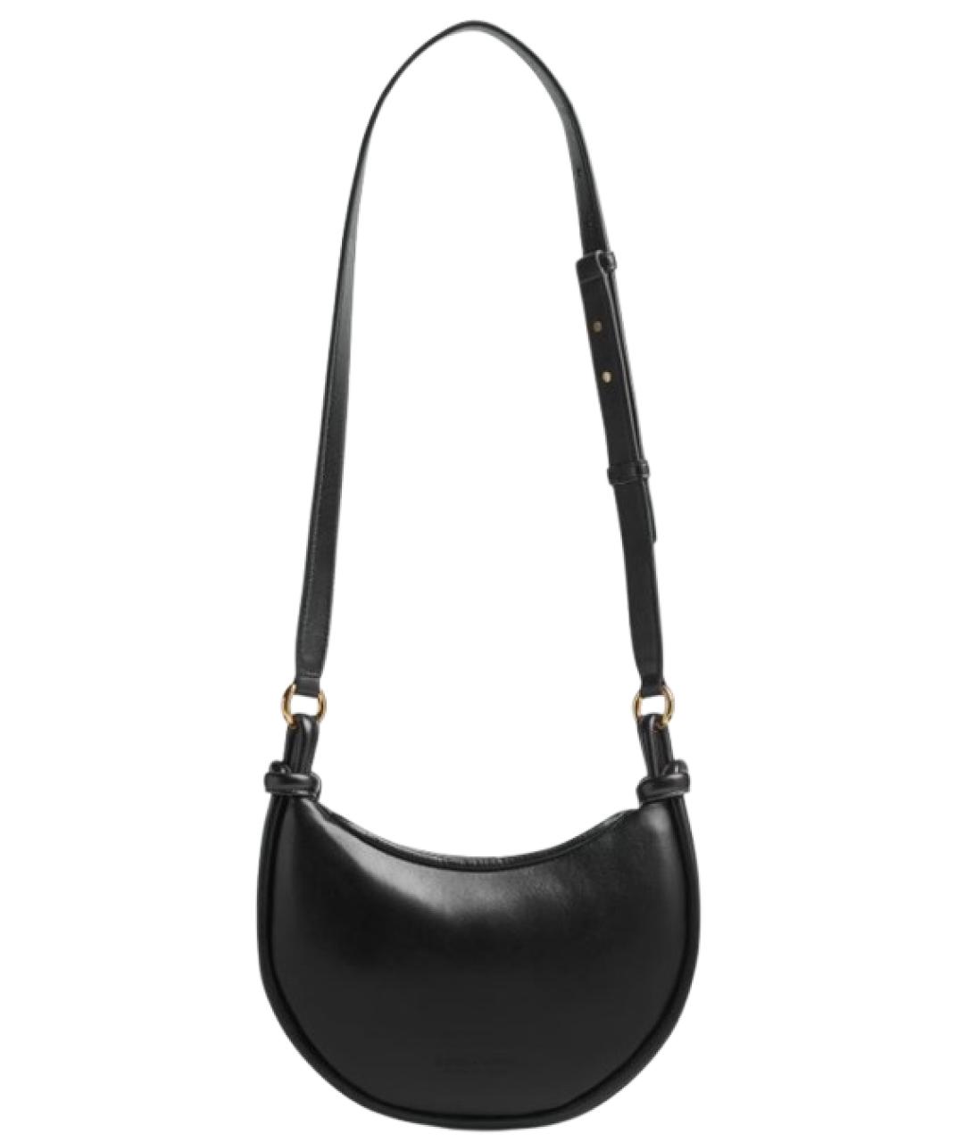 BOTTEGA VENETA Черная сумка через плечо, фото 3