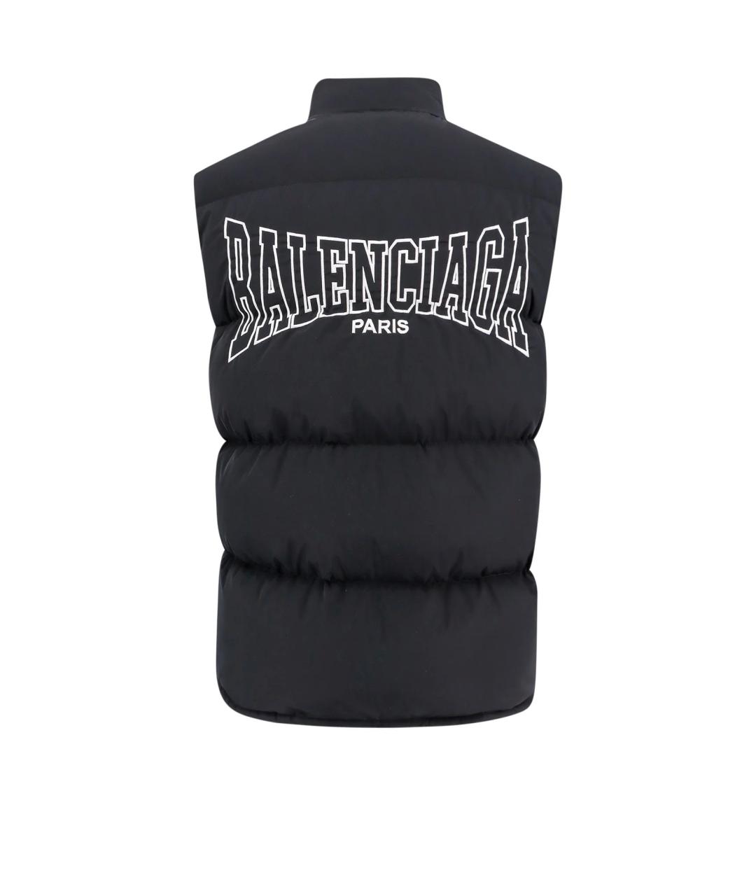 BALENCIAGA Черный жилет, фото 2