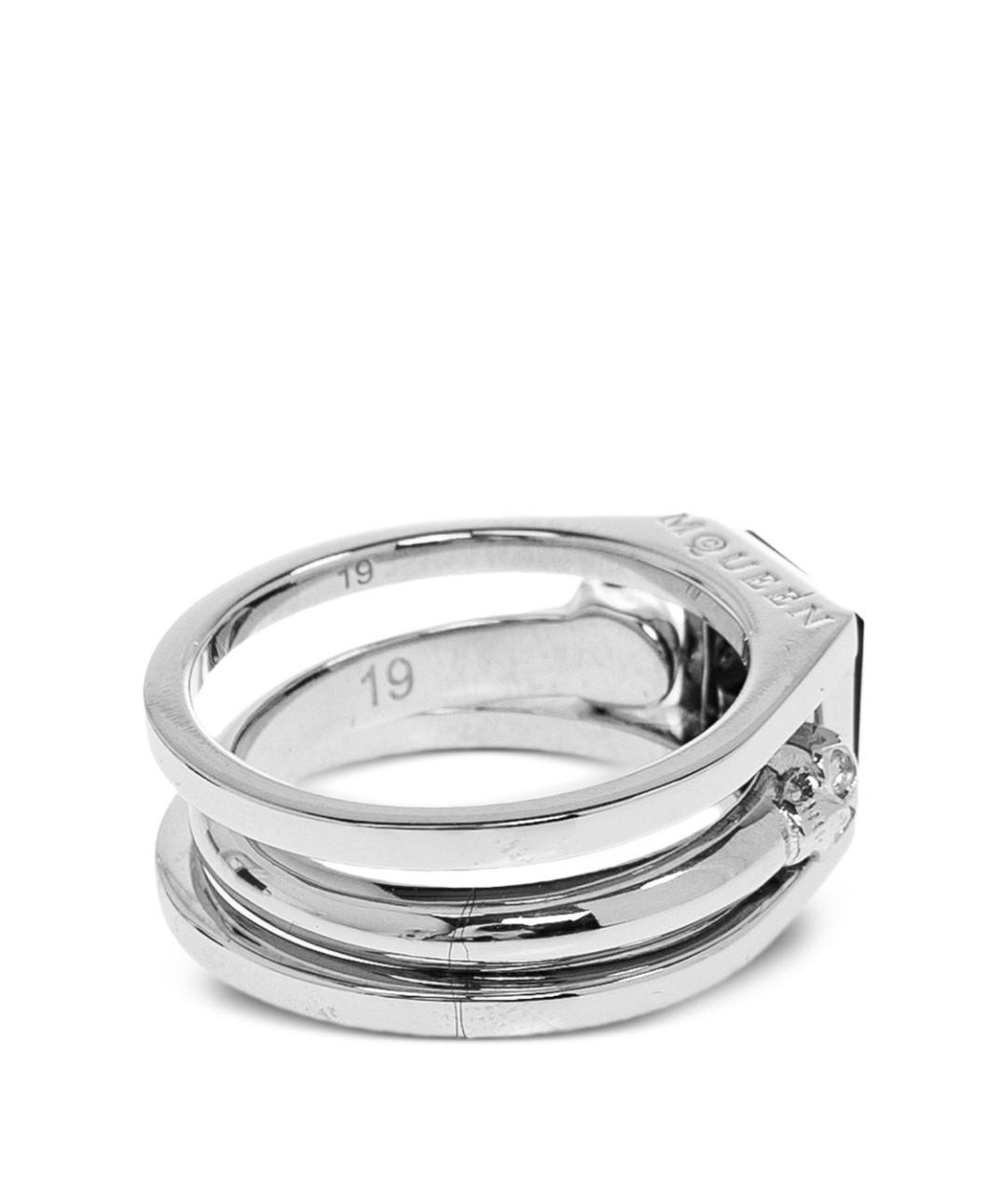 ALEXANDER MCQUEEN Серебряное латунное кольцо, фото 5