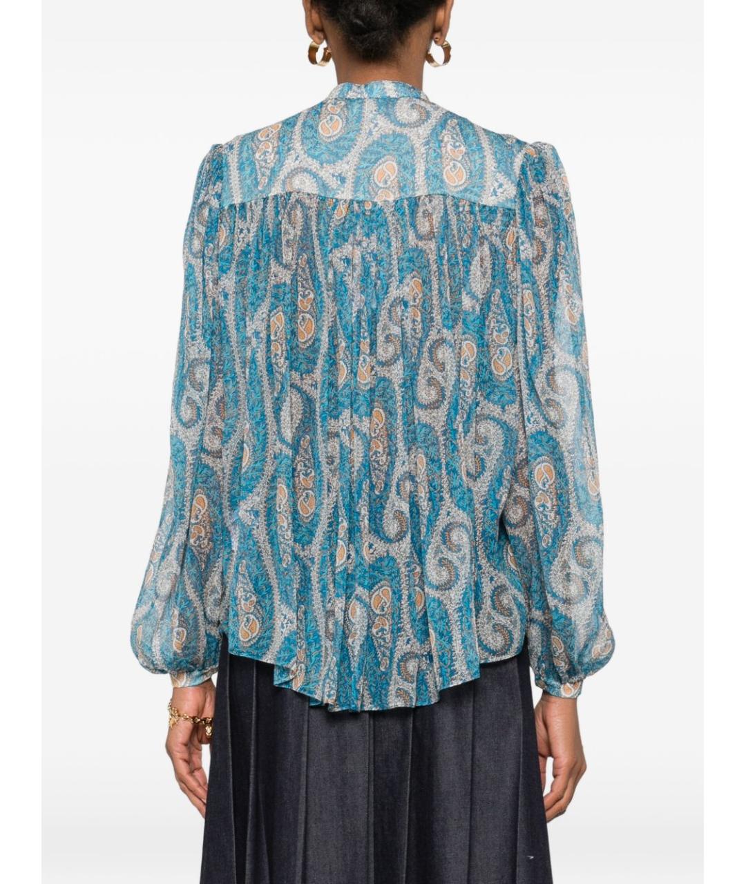 ETRO Мульти шелковая рубашка, фото 5