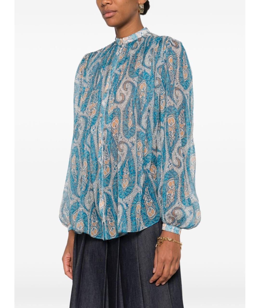 ETRO Мульти шелковая рубашка, фото 3
