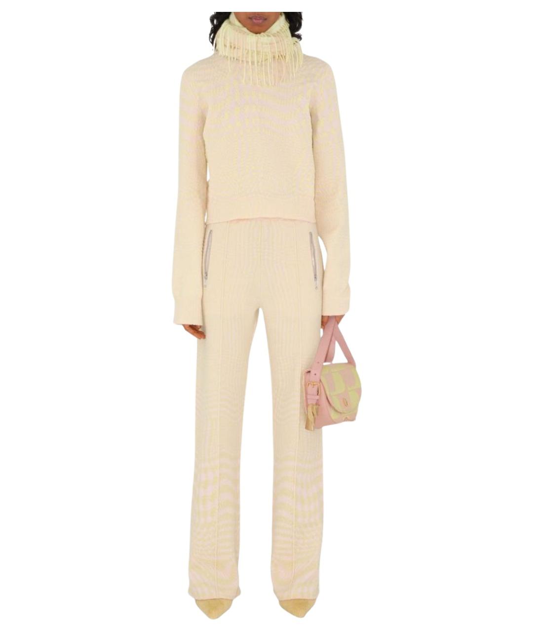 BURBERRY Прямые брюки, фото 5