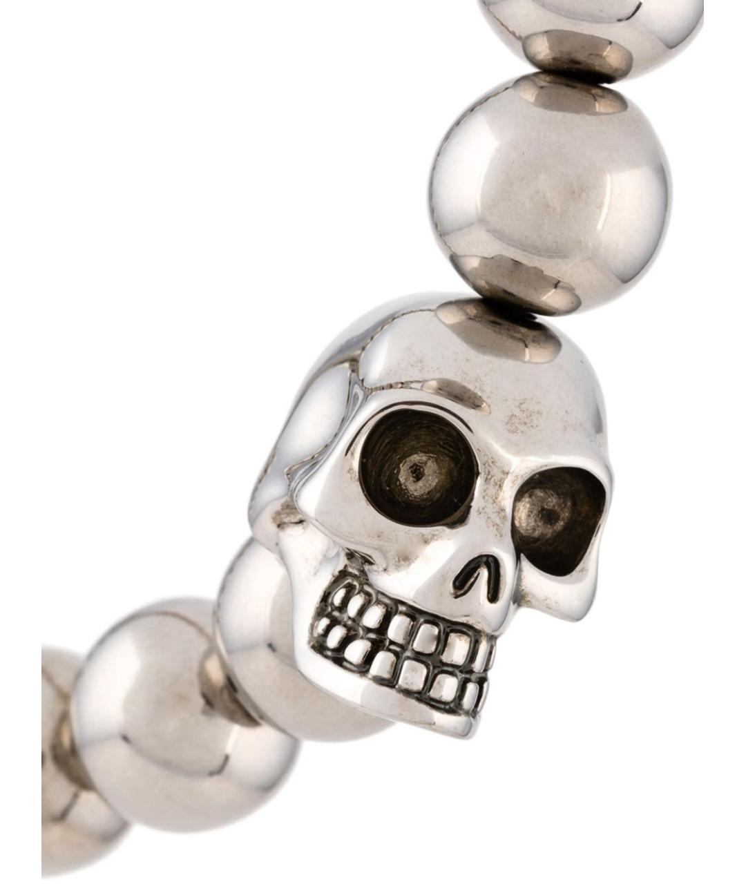 ALEXANDER MCQUEEN Серебрянный браслет, фото 2