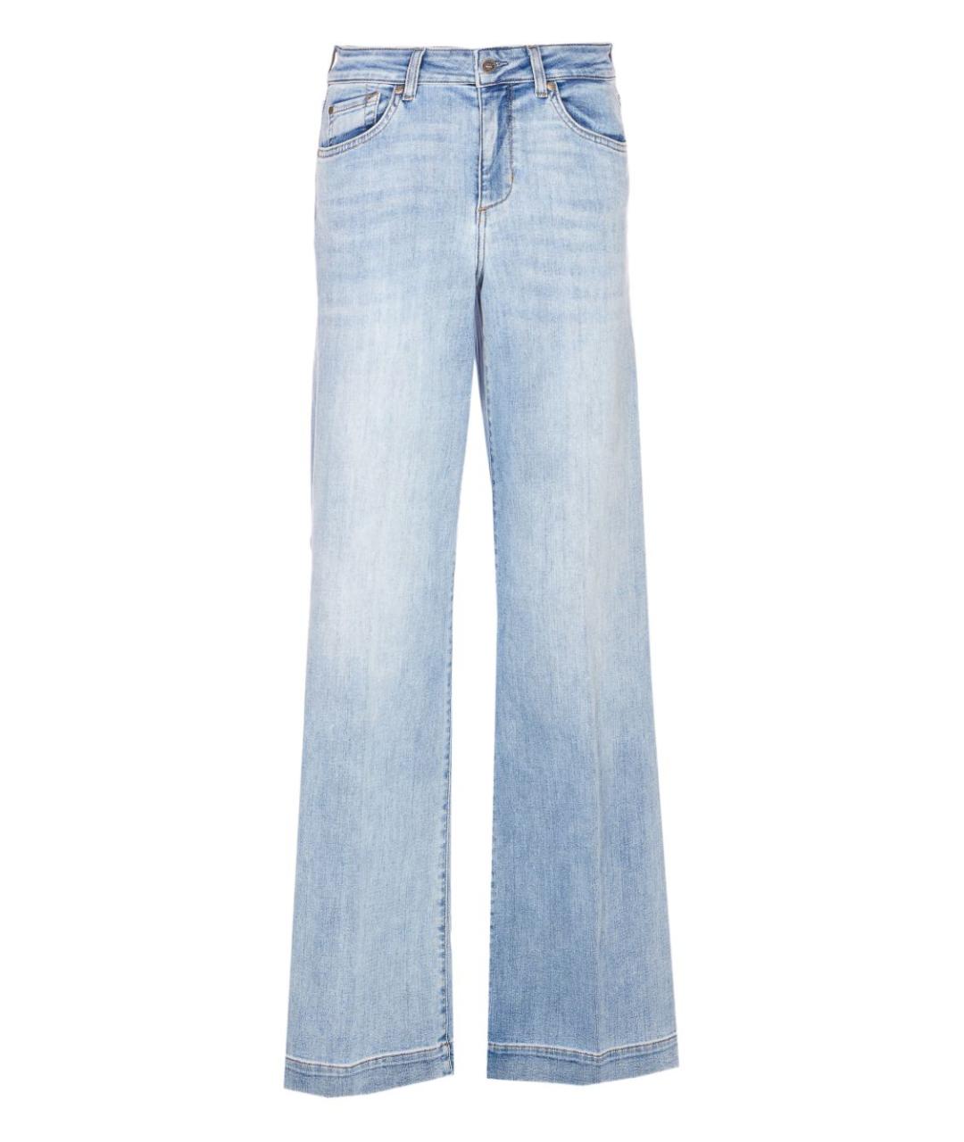 LIU JO Синие прямые джинсы, фото 1