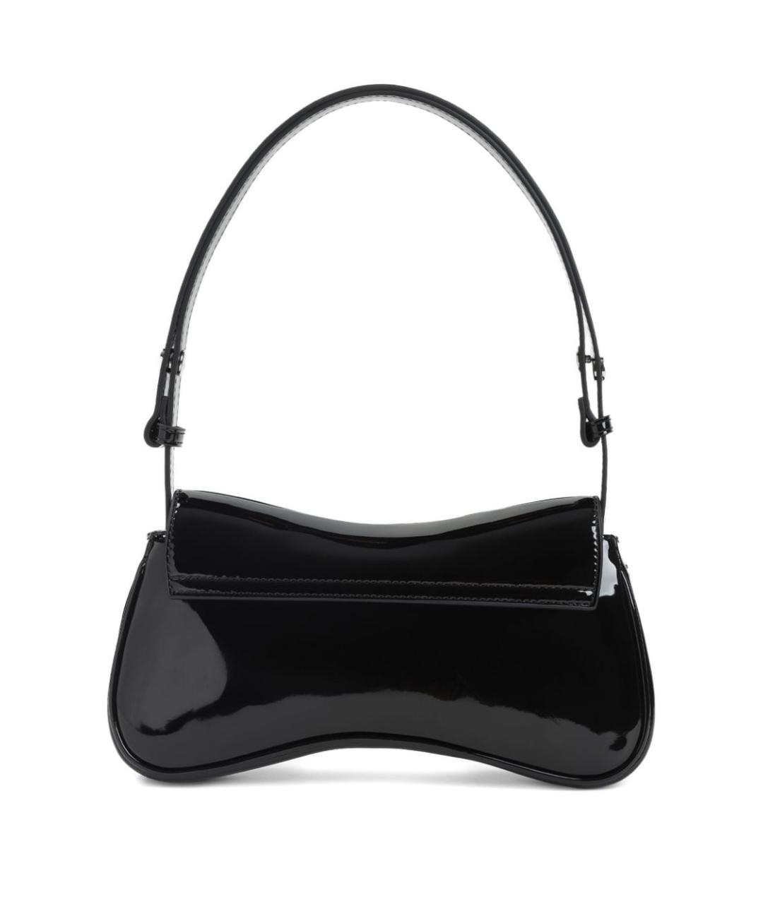 DIESEL Черная сумка через плечо из искусственной кожи, фото 2