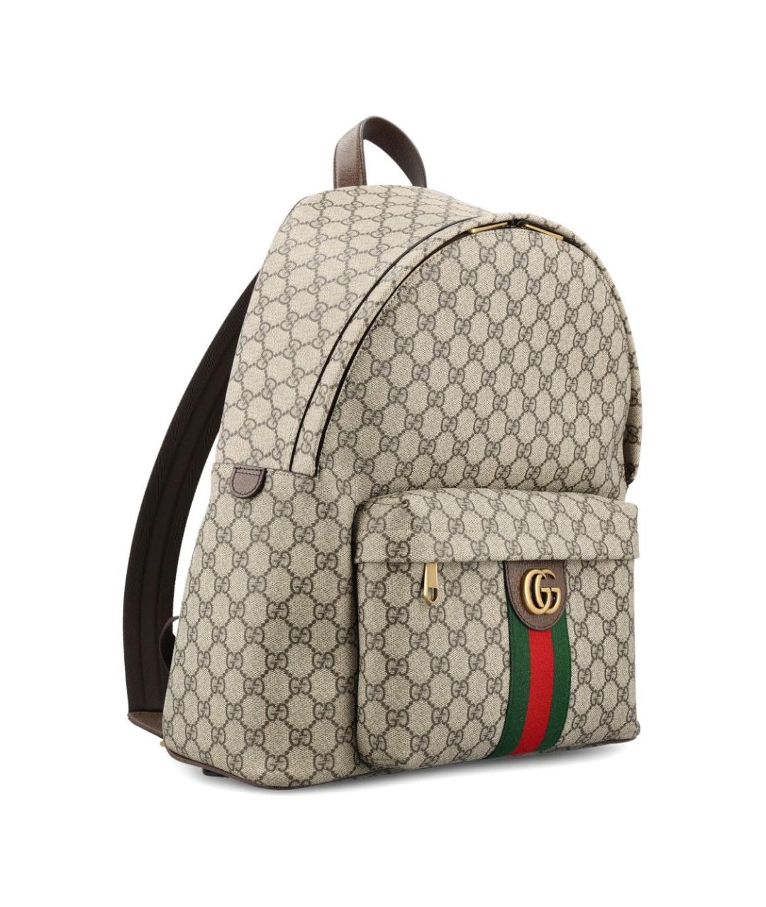 GUCCI Бежевый рюкзак, фото 4