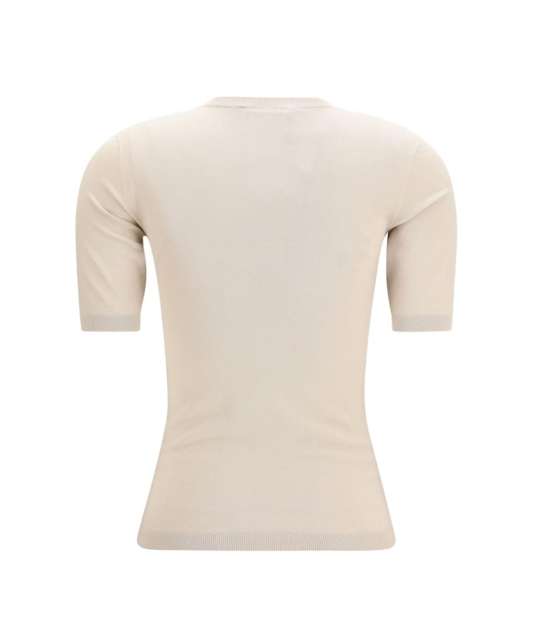 MAX MARA Бежевый джемпер / свитер, фото 3