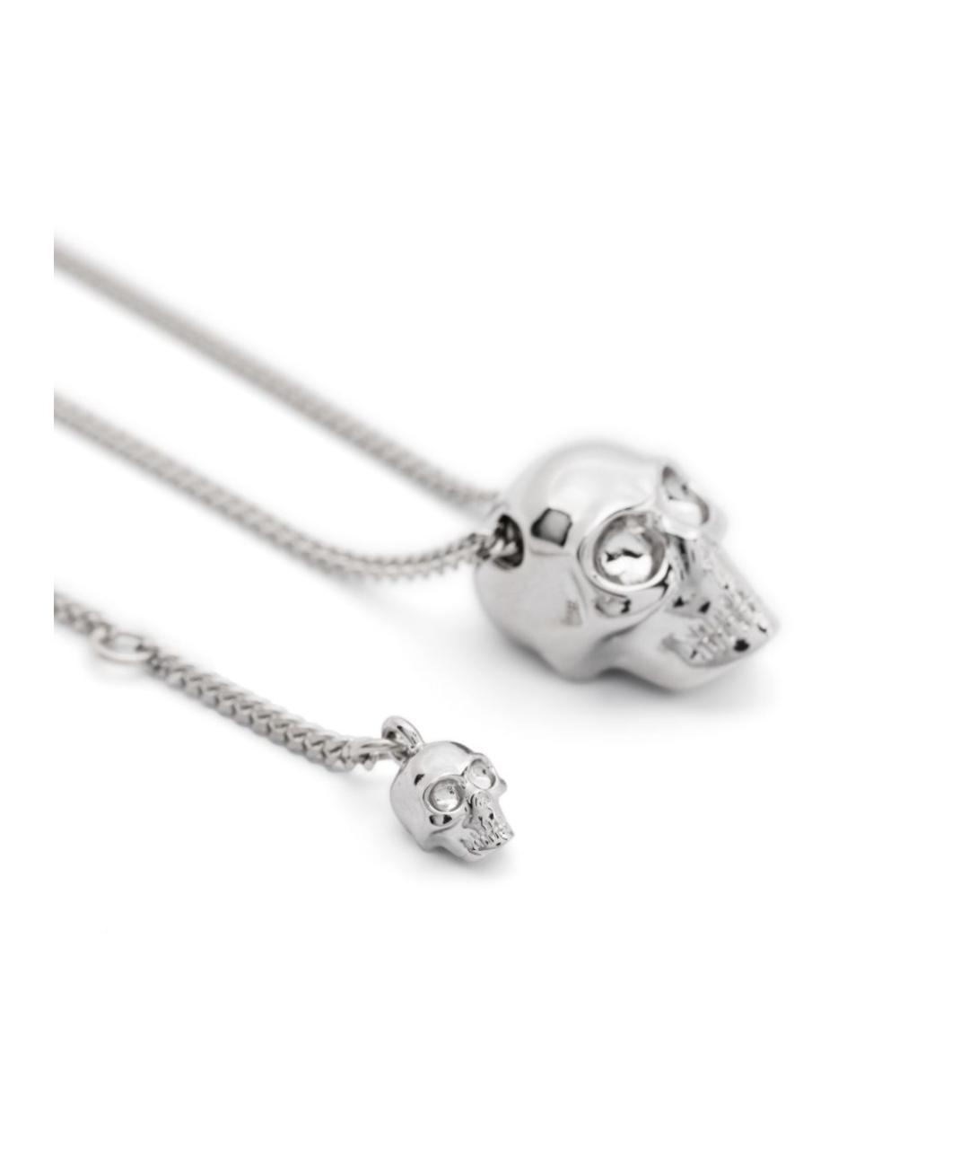 ALEXANDER MCQUEEN Серебряная металлическая цепочка/подвеска, фото 3