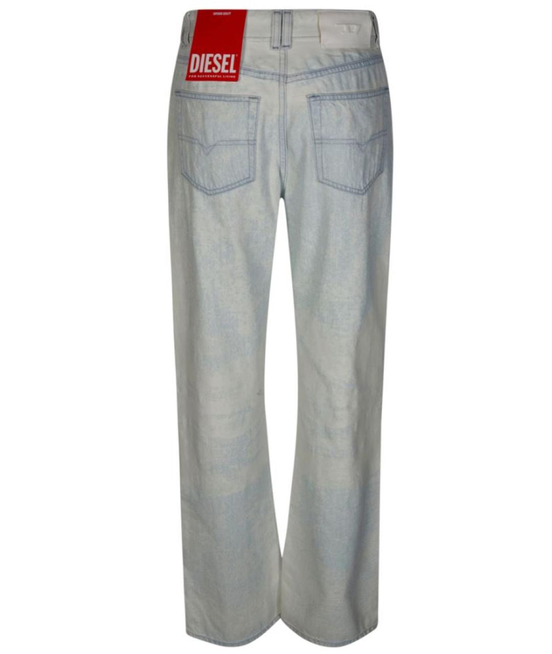 DIESEL Синие деним прямые брюки, фото 2