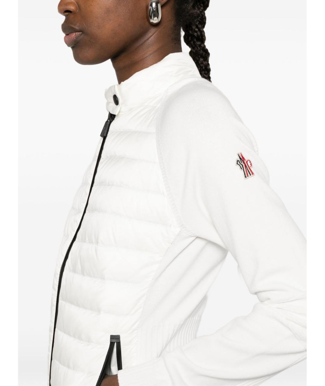 MONCLER GRENOBLE Белая полиамидовая куртка, фото 2