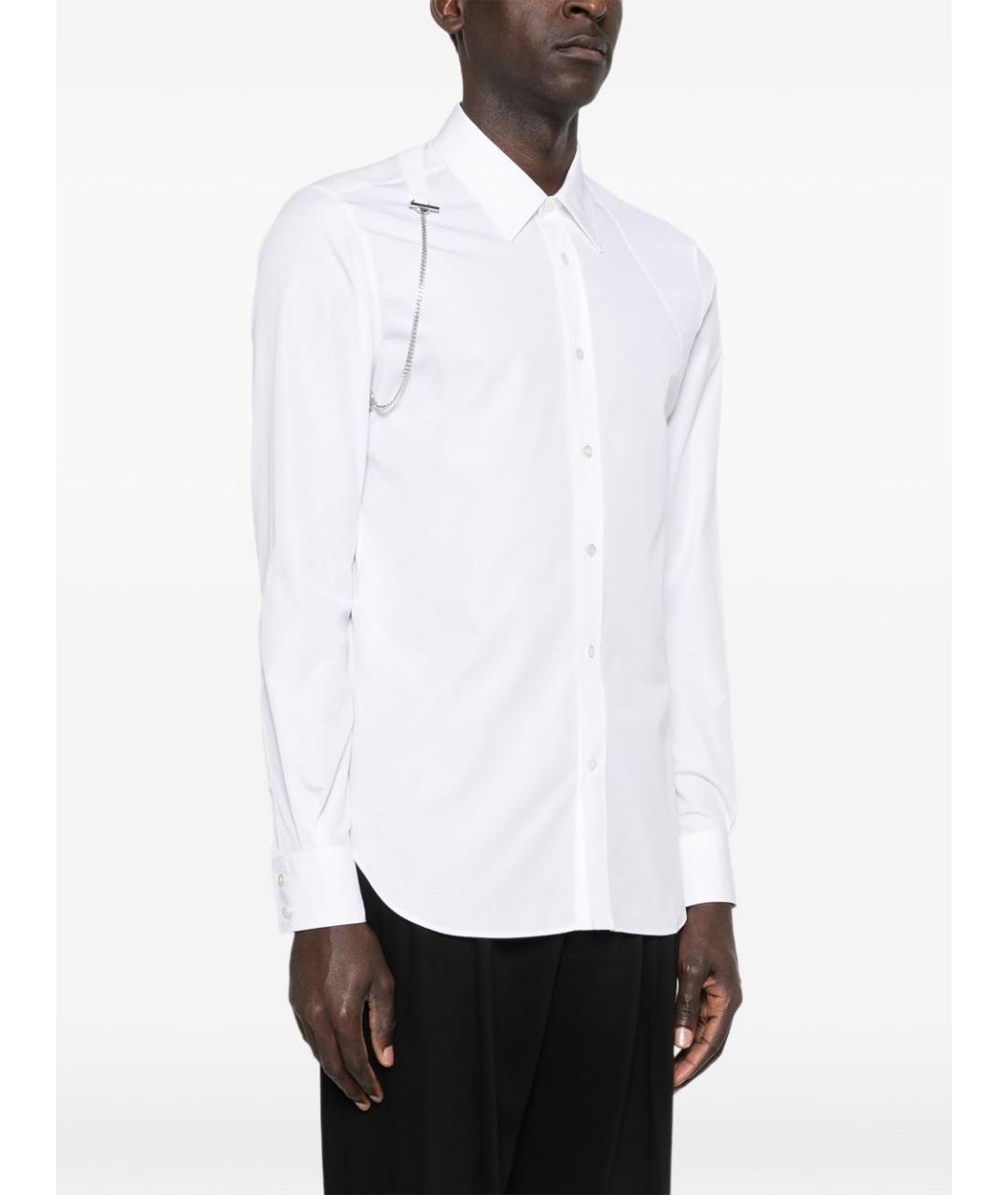 ALEXANDER MCQUEEN Белая классическая рубашка, фото 5