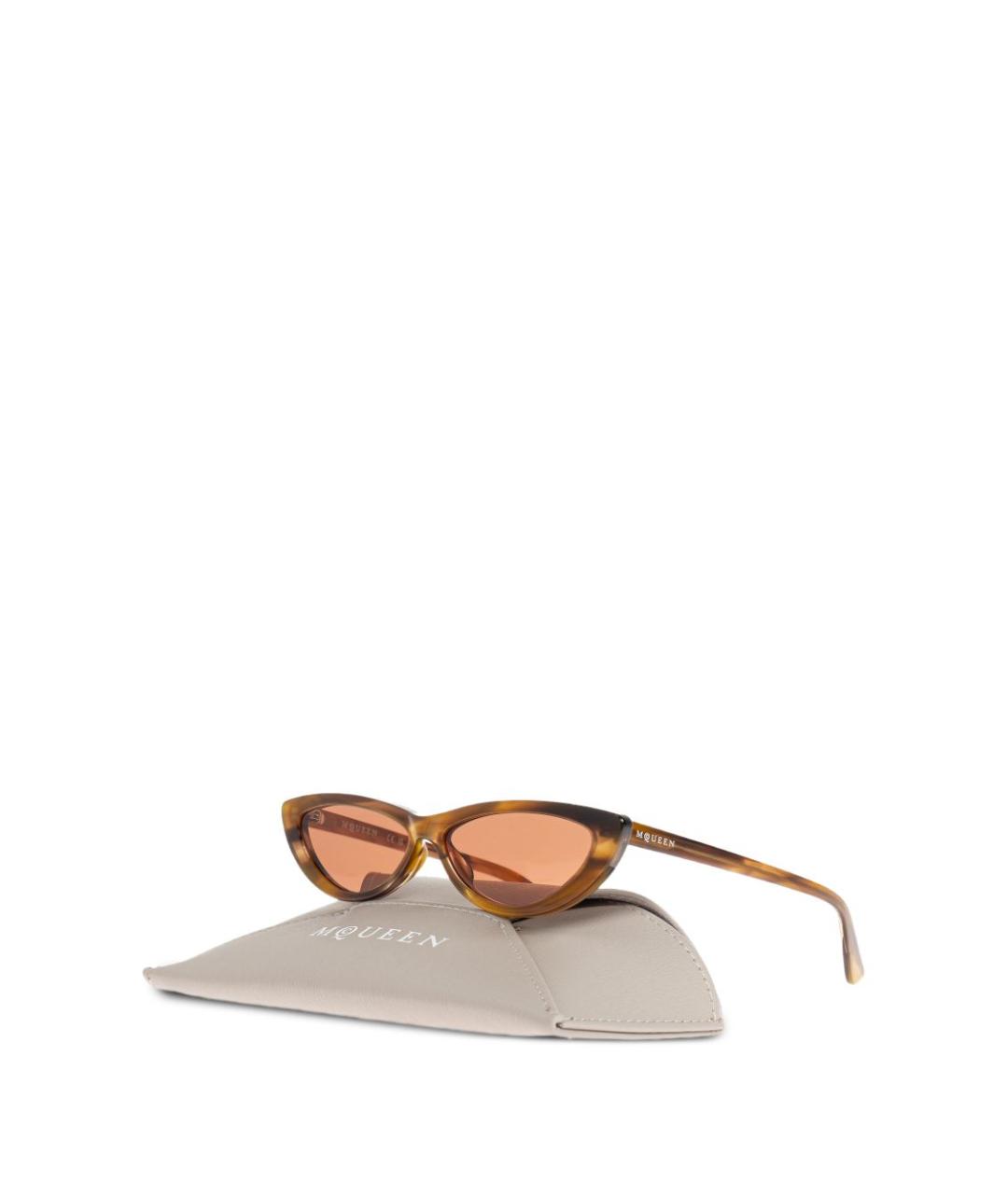 ALEXANDER MCQUEEN Мульти пластиковые солнцезащитные очки, фото 3