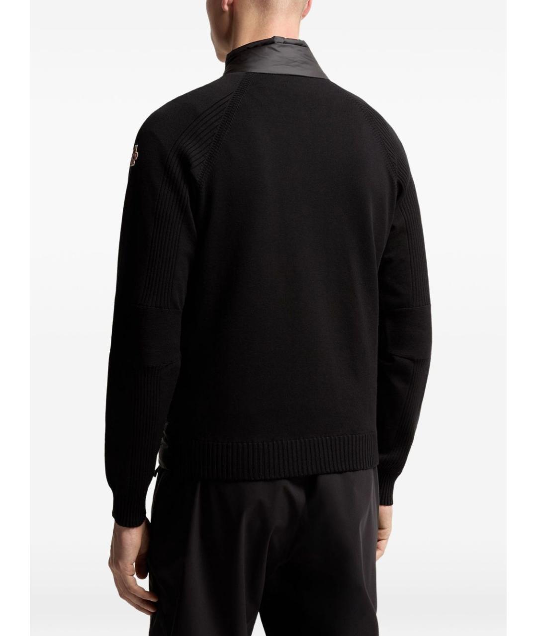 MONCLER GRENOBLE Черная полиамидовая куртка, фото 3