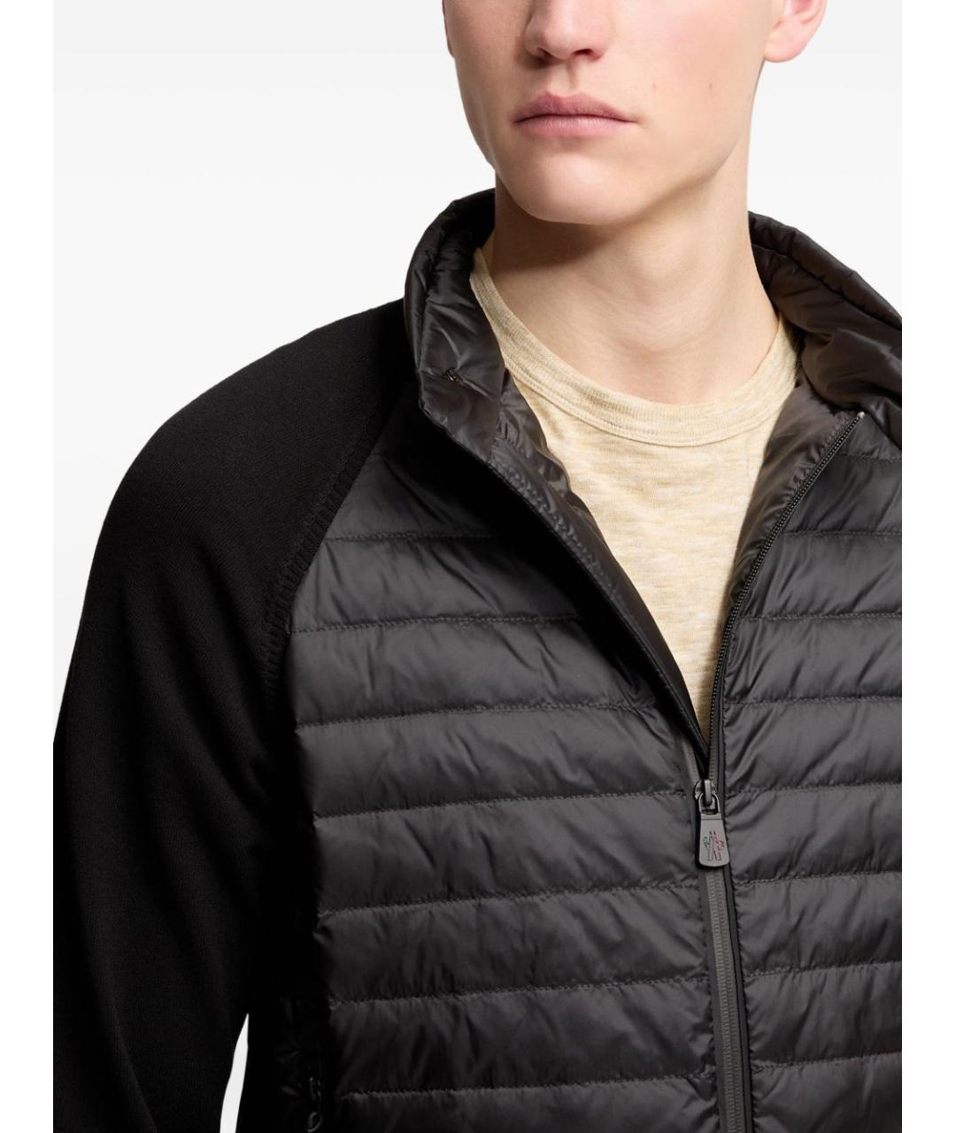 MONCLER GRENOBLE Черная полиамидовая куртка, фото 5