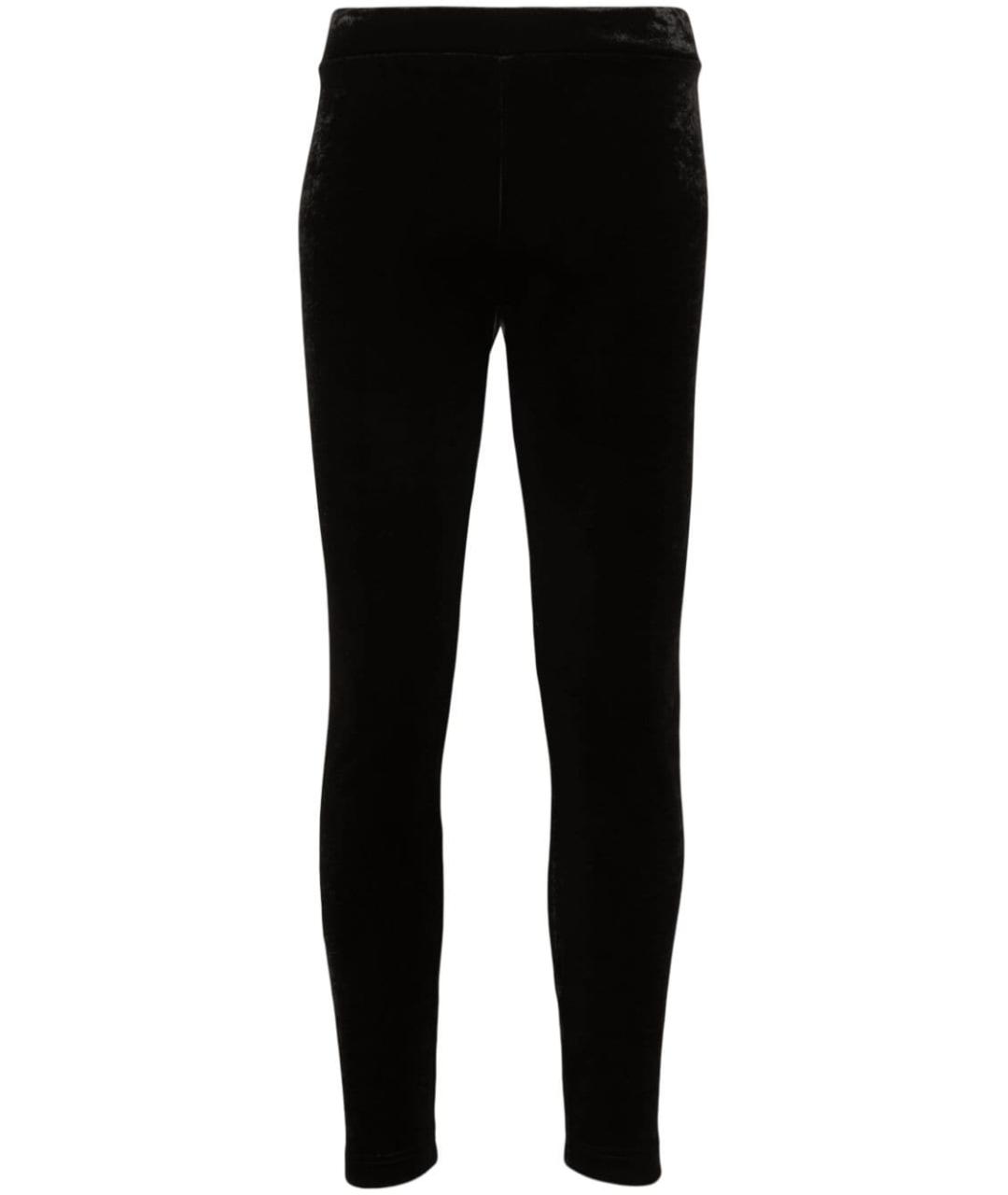 BALENCIAGA Черные полиамидовые леггинсы и велосипедки, фото 1