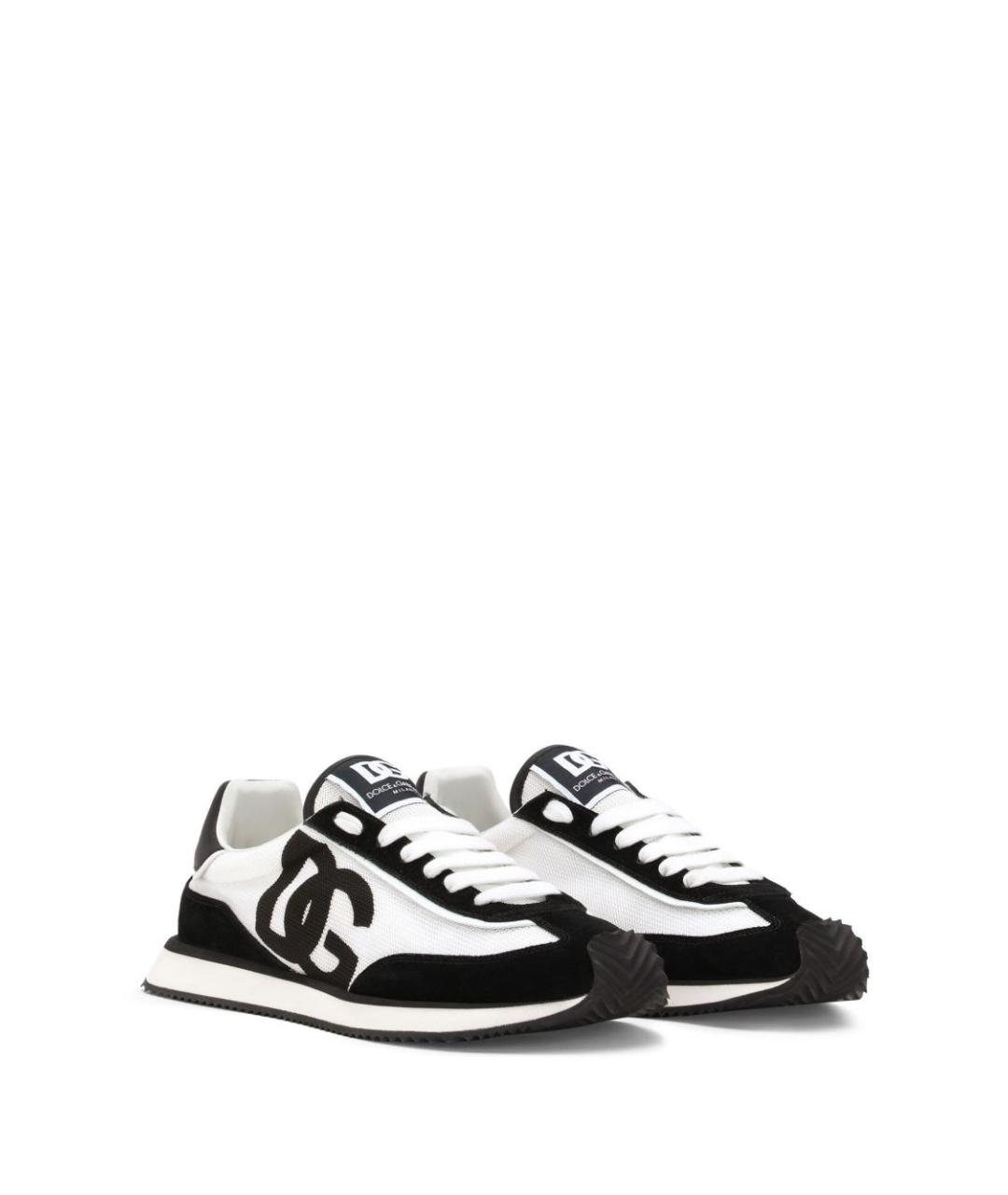 DOLCE&GABBANA Мульти текстильные кроссовки, фото 2