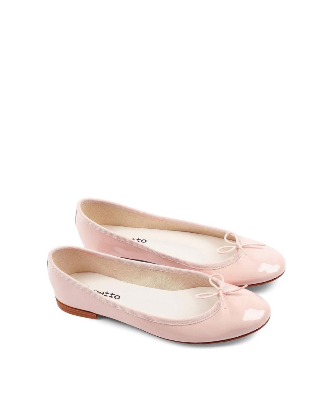 REPETTO Розовые кожаные балетки, фото 3