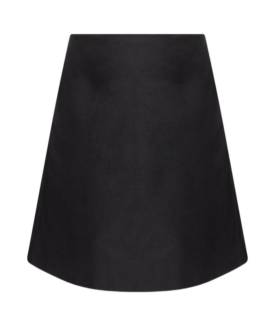 ALEXANDER MCQUEEN Черная юбка миди, фото 1