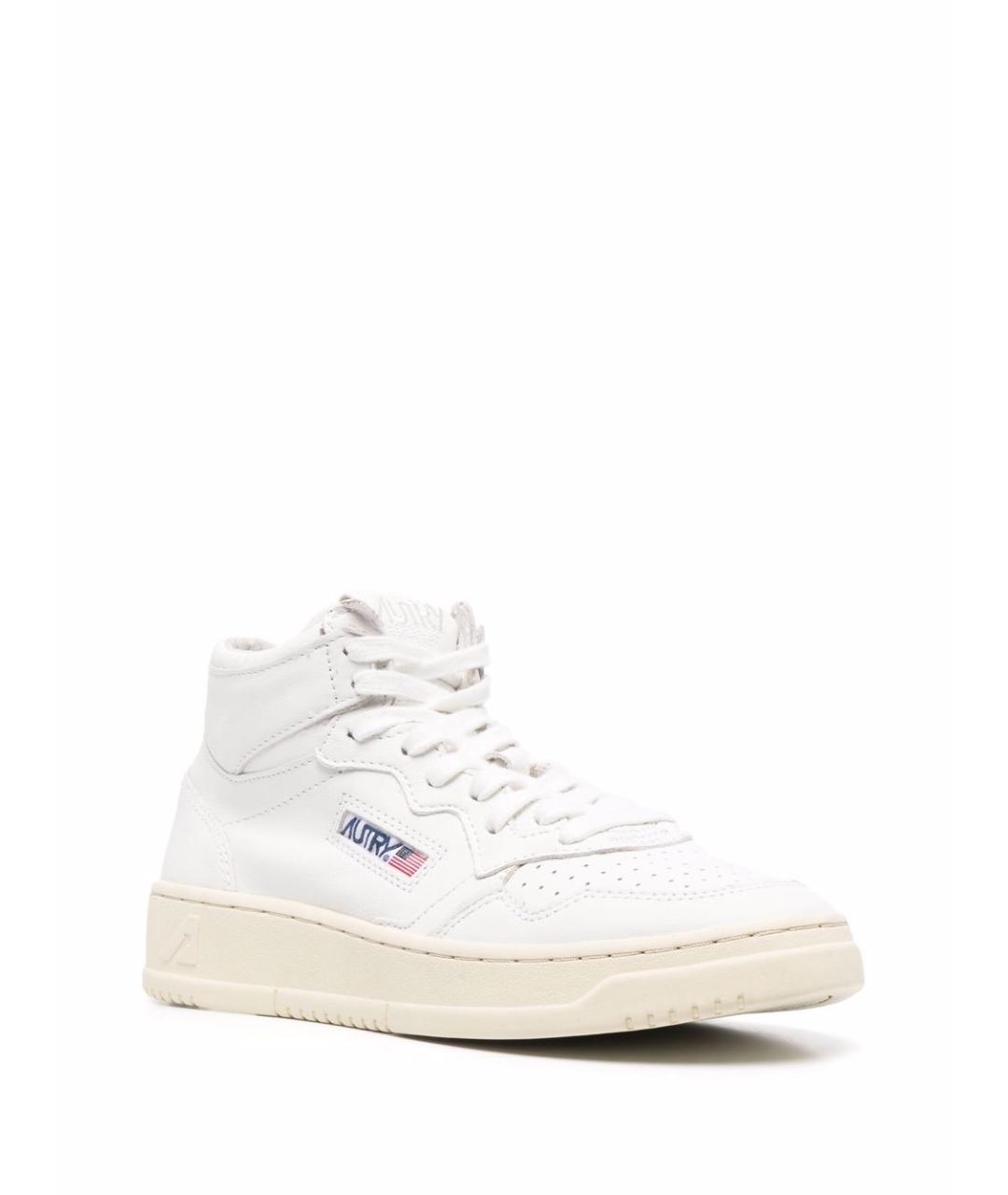 AUTRY Белые кожаные кеды, фото 2