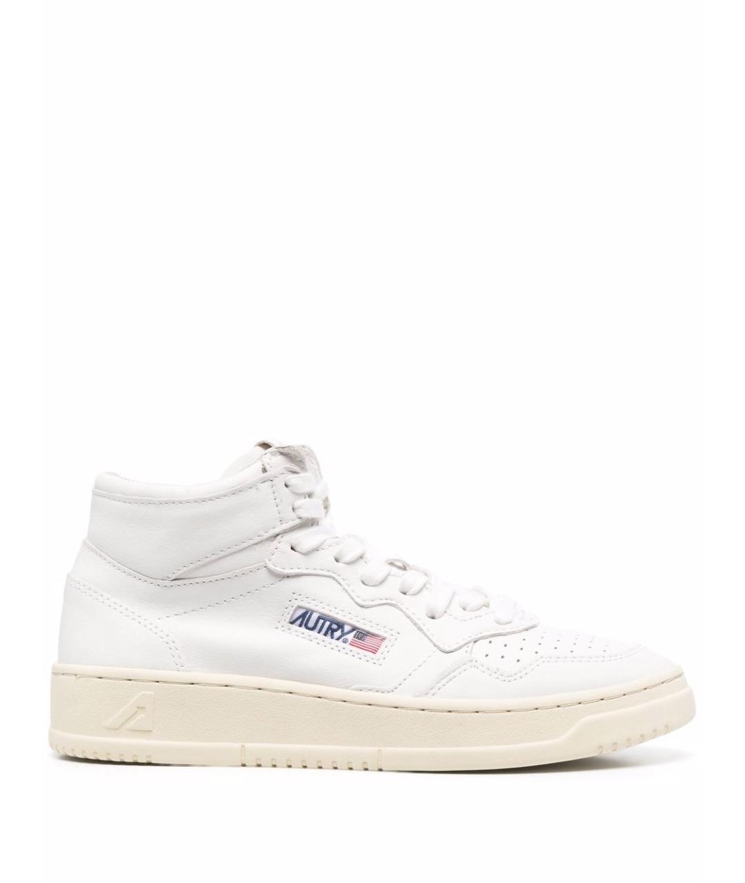 AUTRY Белые кожаные кеды, фото 1