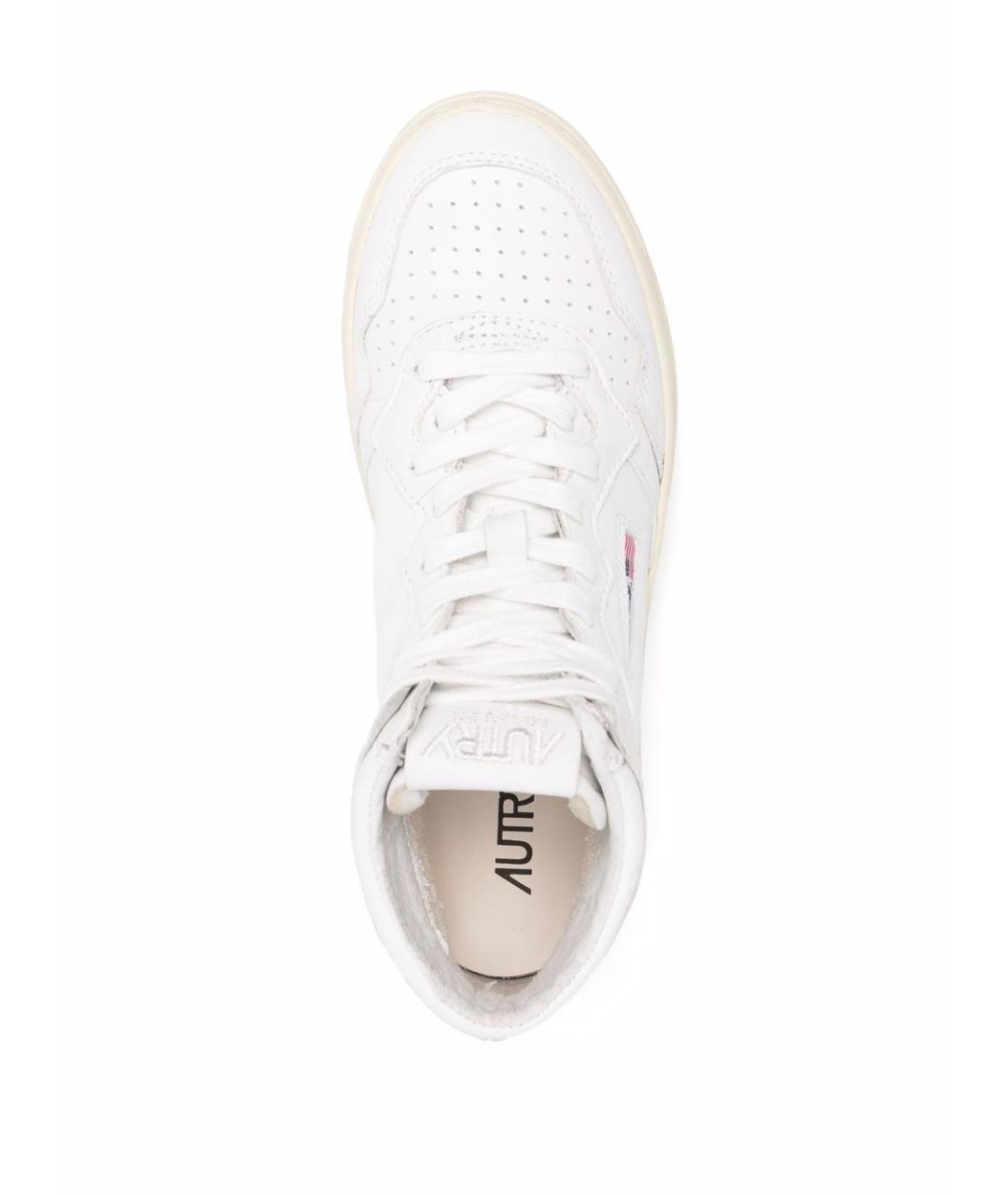 AUTRY Белые кожаные кеды, фото 3