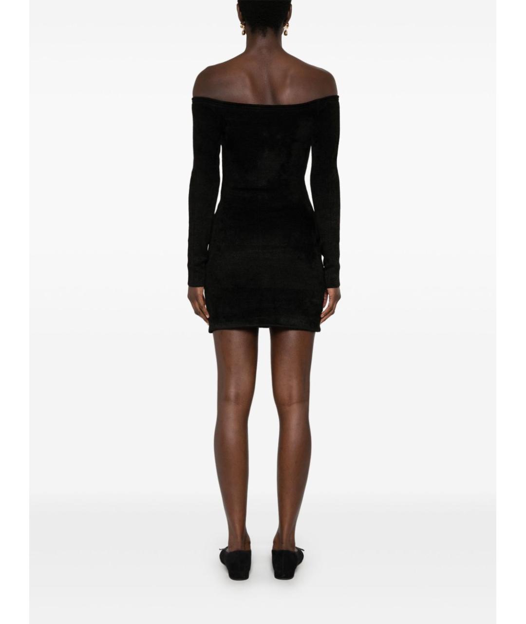 SELF-PORTRAIT Черное полиэстеровое коктейльное платье, фото 3