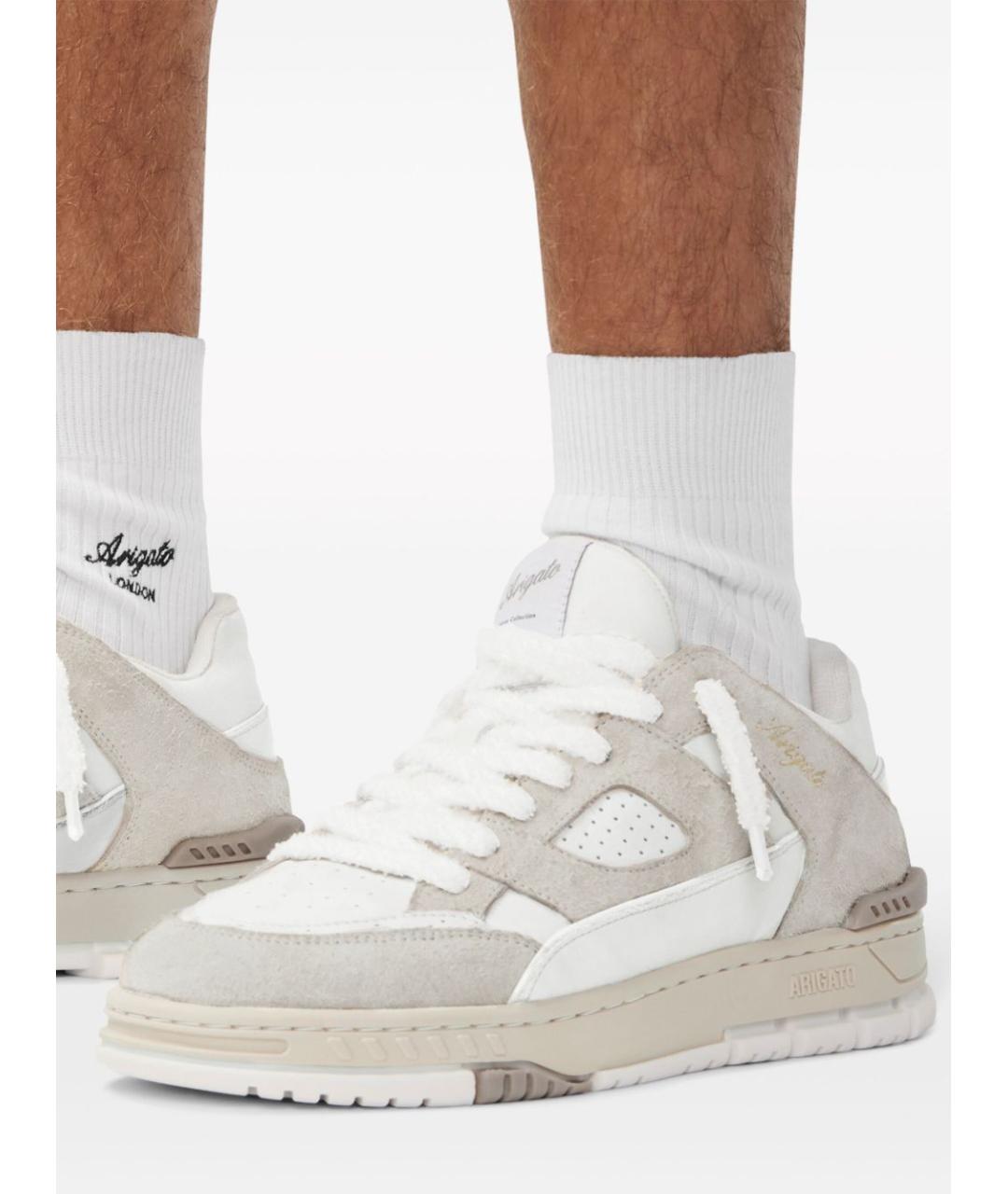 AXEL ARIGATO Бежевые замшевые низкие кроссовки / кеды, фото 6