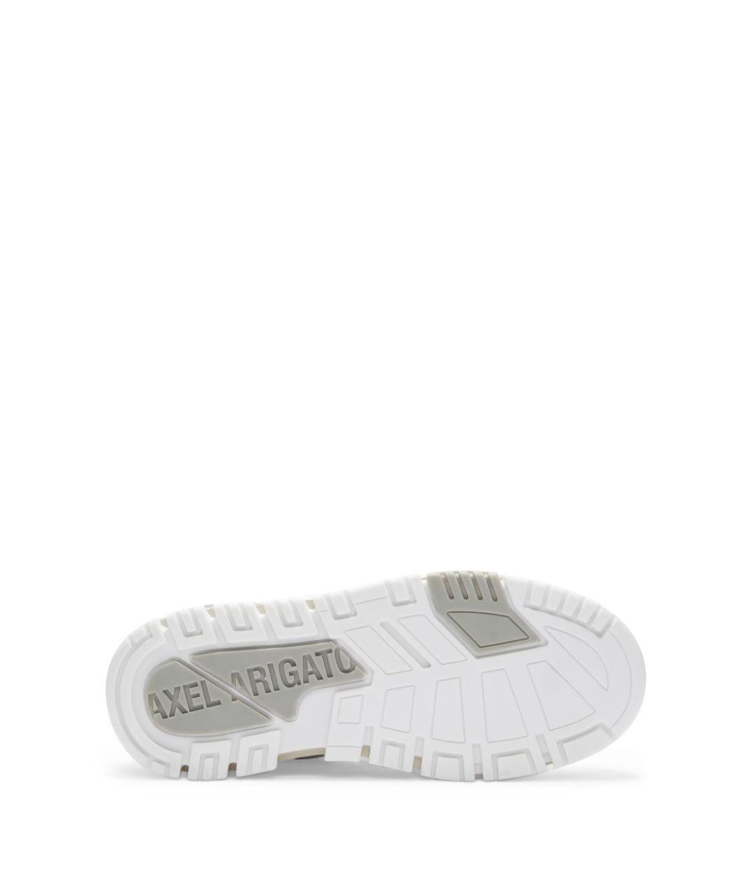 AXEL ARIGATO Бежевые замшевые низкие кроссовки / кеды, фото 4