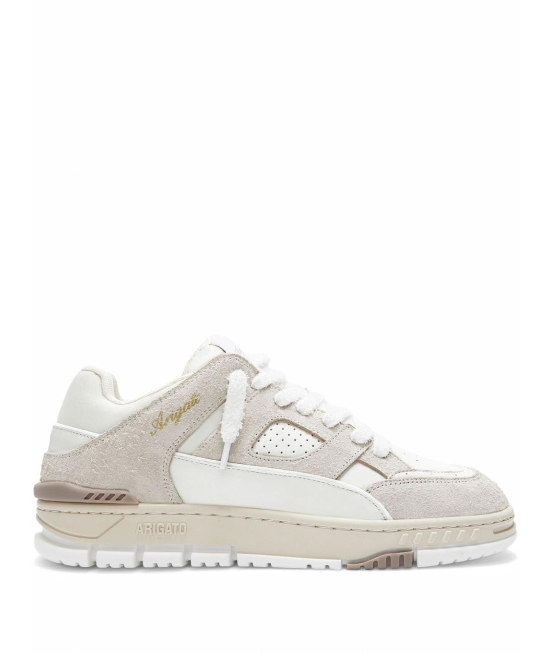AXEL ARIGATO Бежевые замшевые низкие кроссовки / кеды, фото 1