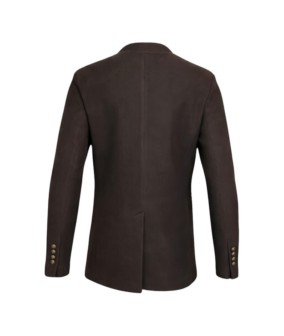 CIRCOLO 1901 Коричневый жакет/пиджак, фото 3