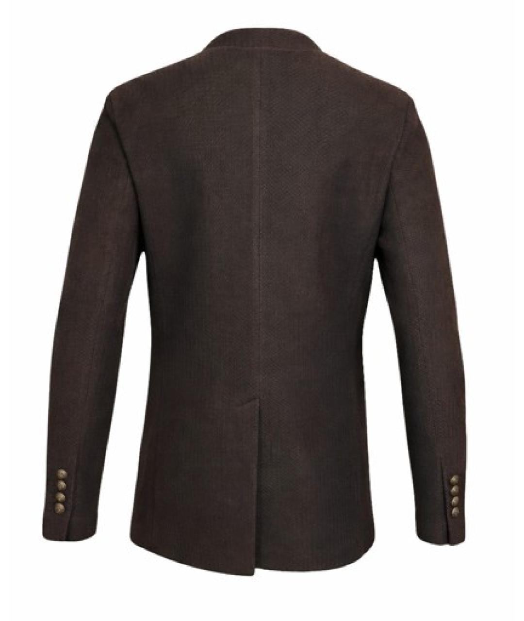 CIRCOLO 1901 Коричневый жакет/пиджак, фото 2