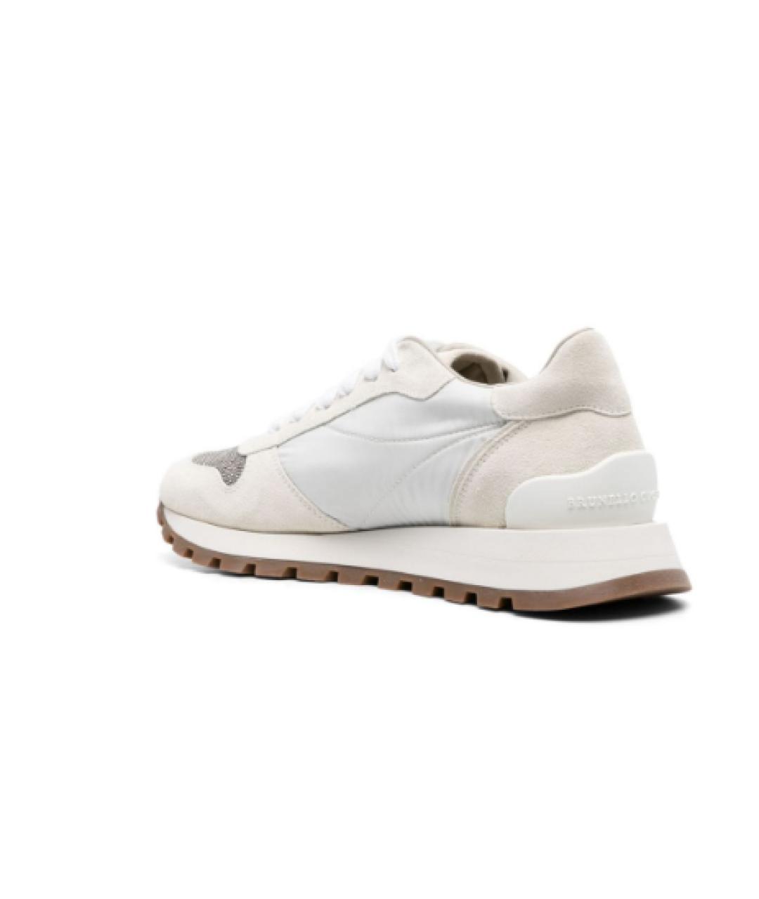 BRUNELLO CUCINELLI Белые ботинки, фото 2