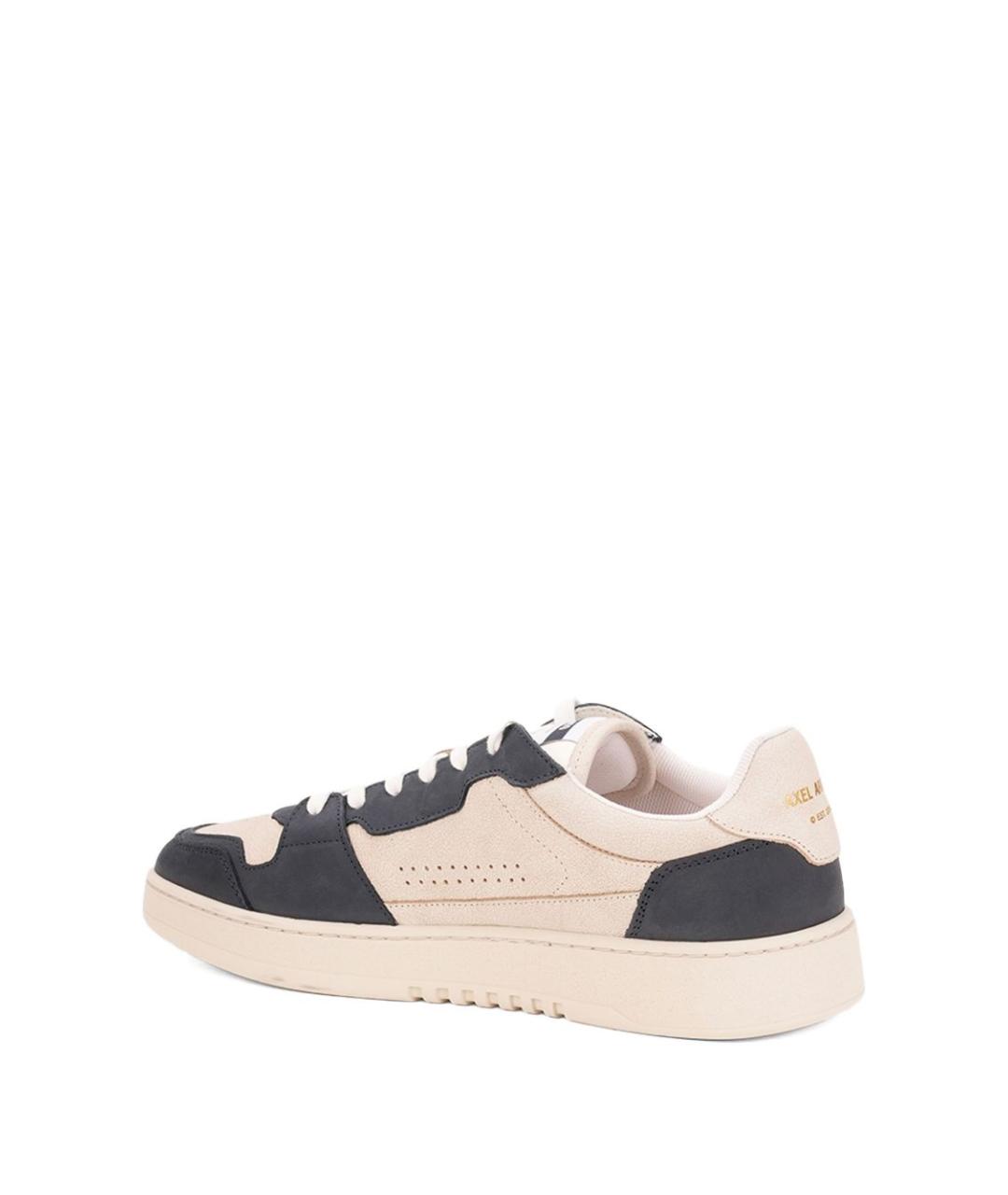 AXEL ARIGATO Бежевые замшевые низкие кроссовки / кеды, фото 2