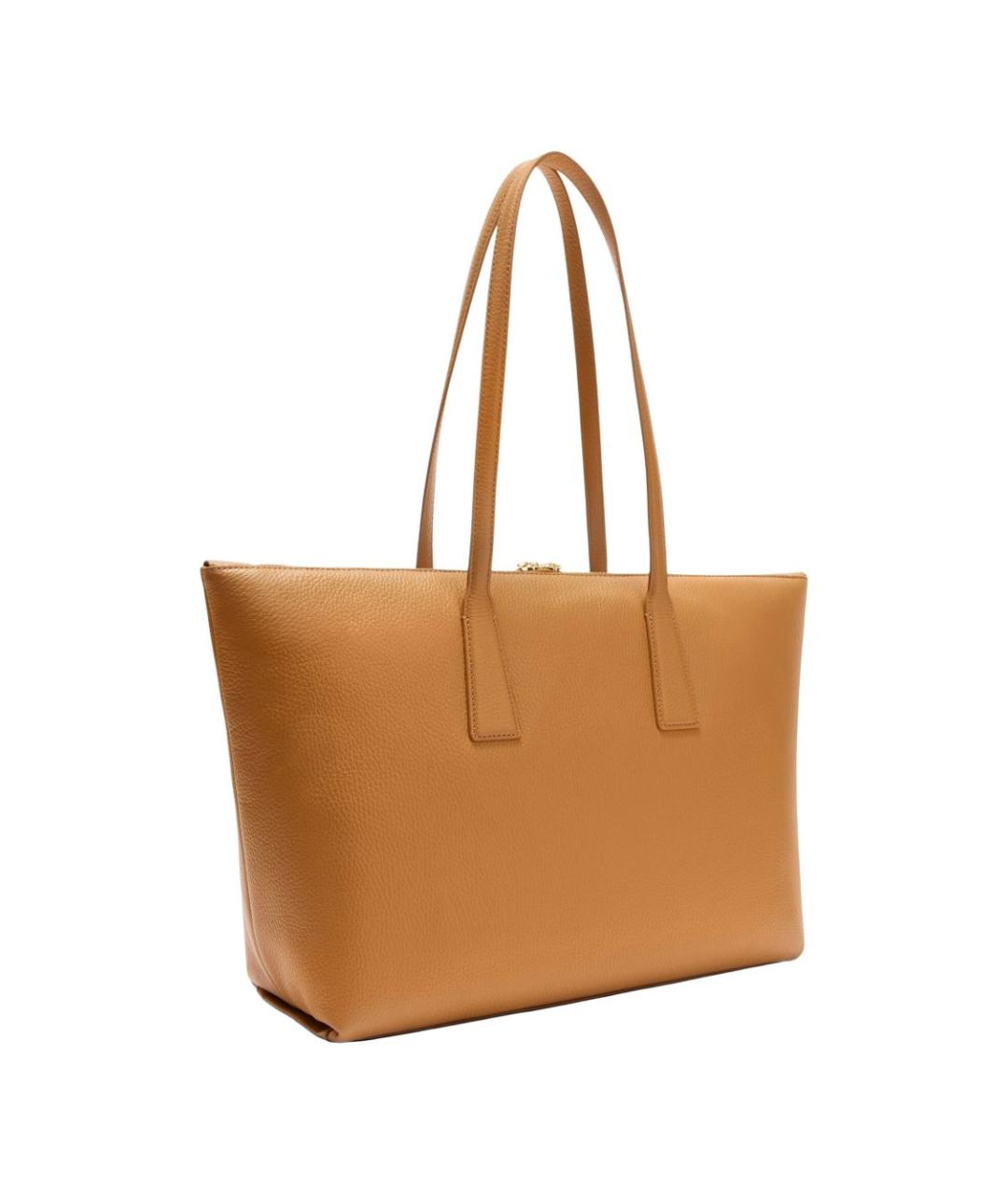 FURLA Коричневая кожаная сумка тоут, фото 5