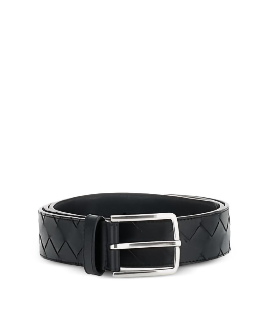 BOTTEGA VENETA Черный ремень, фото 1