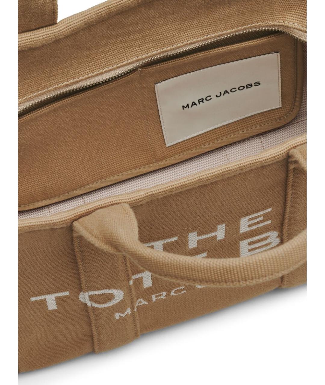 MARC JACOBS Коричневая тканевая сумка тоут, фото 2
