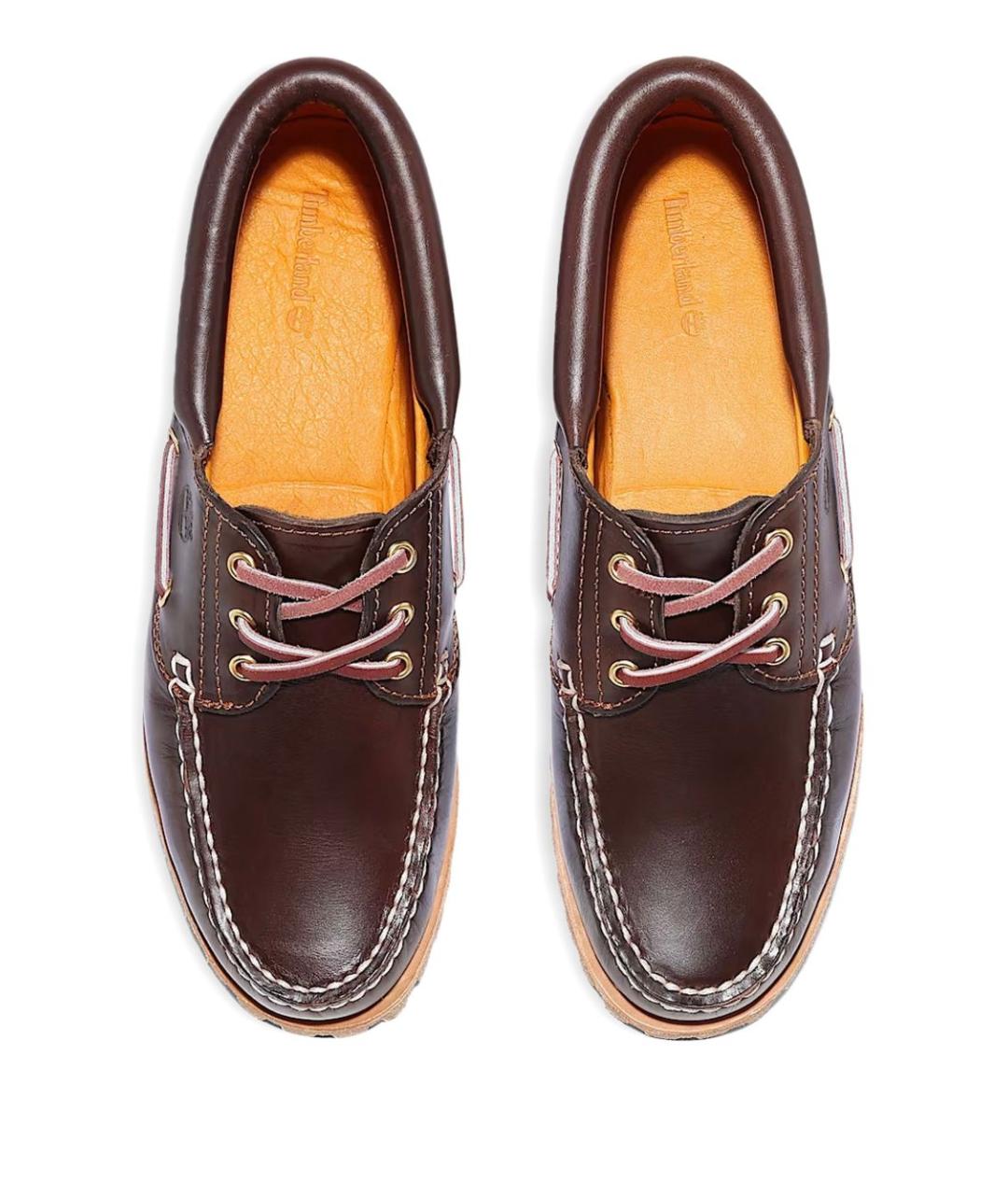 TIMBERLAND Коричневые кожаные лоферы, фото 3